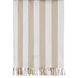 Vinga VINGA Ornos GRS Hammam-Familien-Tuch, beige, weiß – Produktbild 1 von 1