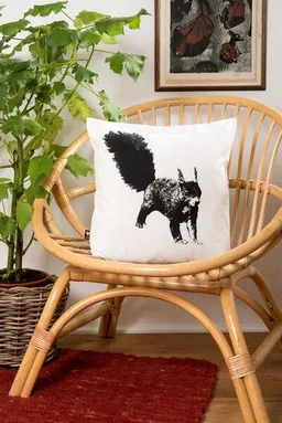 Hirschkind Hirschkind Bio-Kissenbezug 'Eichhörnchen' 40*40 cm – Produktbild 1 von 1