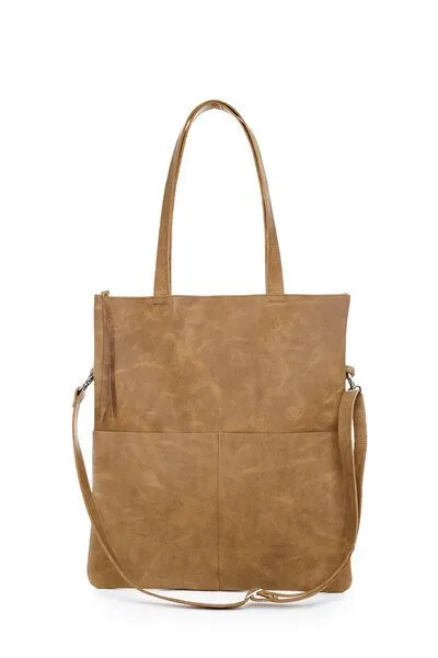 ELEKTROPULLI Ledertasche MARA von ElektroPulli, Braun, – Produktbild 3 von 4