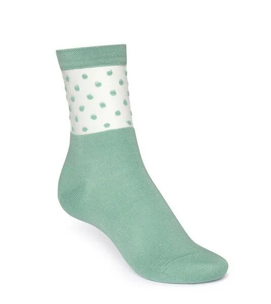 THOKKTHOKK ThokkThokk Socken Romance 3er-Pack, Grün-blau-schwarz, – Produktbild 3 von 3