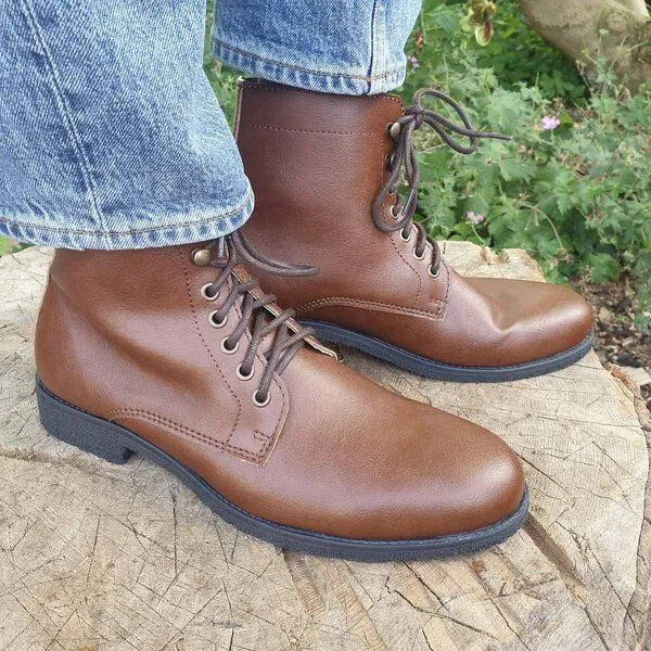Fairticken Fairticken OKASSOR Klassische All-Year Stiefel Unisex, Braun, – Produktbild 1 von 4