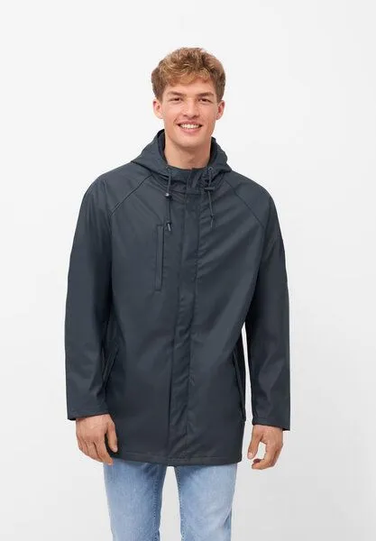 derbe derbe Regenjacke „Passbyplain“, Navy, – Produktbild 2 von 4
