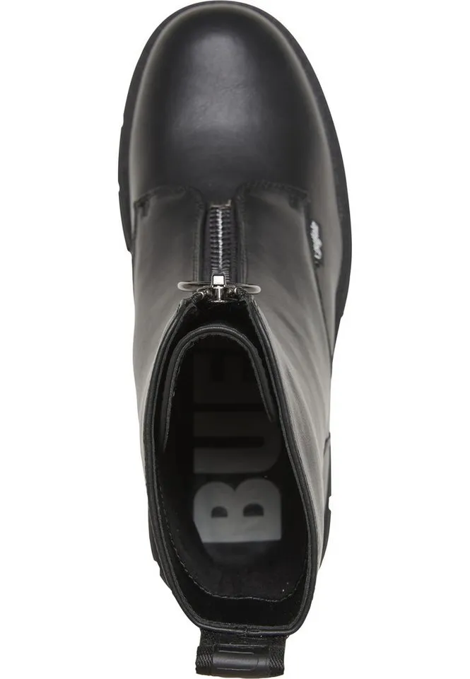 Buffalo Buffalo ZORA FRONT ZIP - VEGAN NAPPA Stiefel, Schwarz, – Produktbild 3 von 5