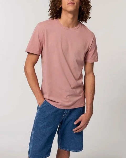 YTWOO YTWOO Vintage T-Shirt für Sie & Ihn | Bio Baumwolle | fair & nachhaltig, Pink, – Produktbild 3 von 4