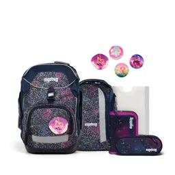 Ergobag Ergobag pack SUPER REFLEX GLOW 6-teiliges Schulrucksack-Set Bärlaxy – Produktbild 1 von 1