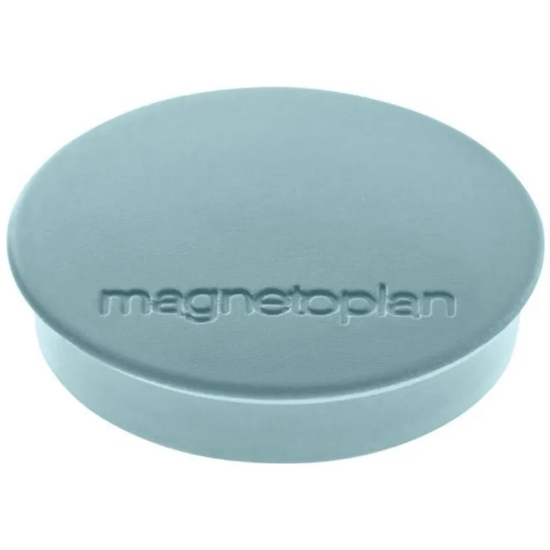 magnetoplan 10 magnetoplan Magnete 'Discofix standard' hellblau – Produktbild 2 von 3
