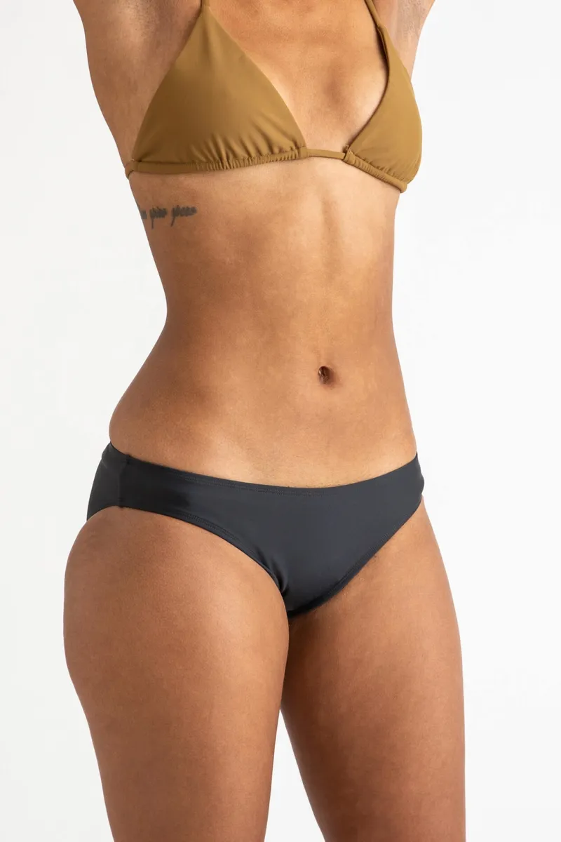 MATONA MATONA Damen vegan Bikini-Slips Vintage Schwarz, Schwarz, – Produktbild 2 von 2