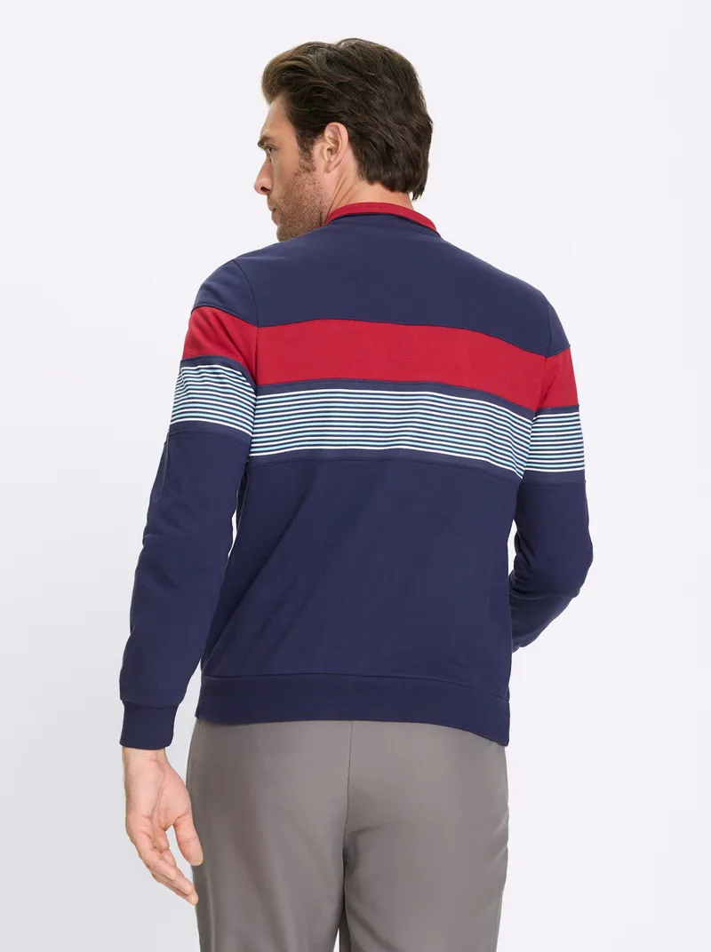 Catamaran Sports Sweatshirt marine, Marine, – Produktbild 2 von 2