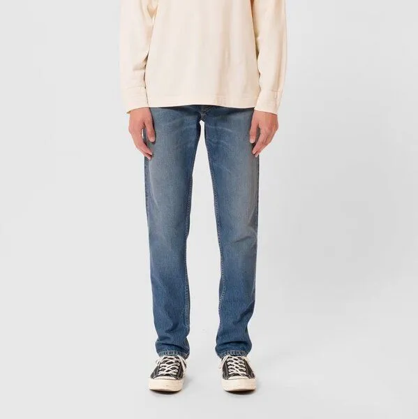 Nudie Jeans Nudie Jeans Jeans Steady Eddie II - Blue Haze – Produktbild 2 von 6