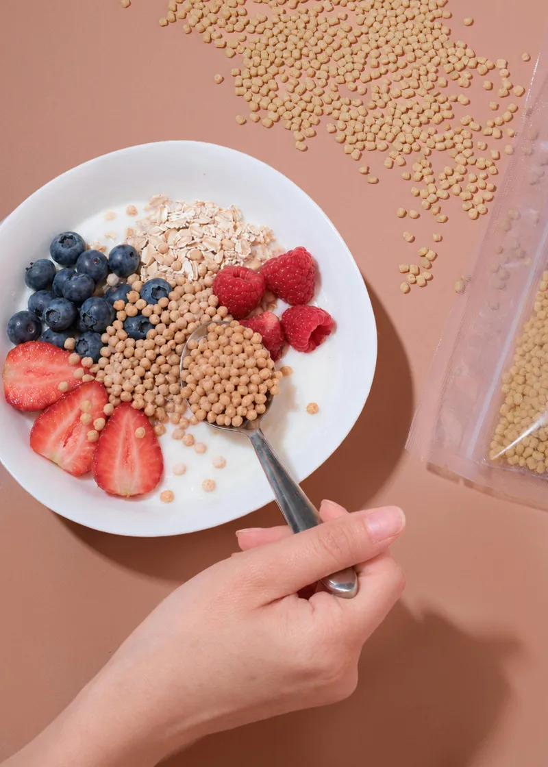 KoRo Soja Protein Crispies 90 % | 1 kg – Produktbild 5 von 5