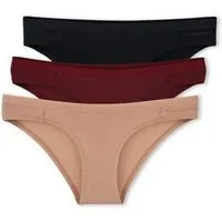 ORGANICATION ORGANICATION KAMILLA | Slip aus Bio-Baumwolle und TENCEL Modal im 3er-Pack, Mix-5, – Produktbild 1 von 1