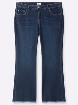 sheego Bootcut-Jeans blue-stone-washed – Produktbild 1 von 1