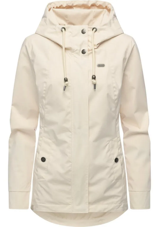 ragwear ragwear Outdoorjacke Alvena Summer YOUMODO Wasserdichte und atmungsaktive Übergangsjacke, Braun, – Produktbild 2 von 5