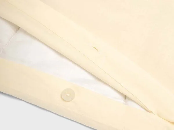 Yumeko Kinderbettwäsche "Yumeko" aus Perkal-Baumwolle, Butter glow, – Produktbild 2 von 3