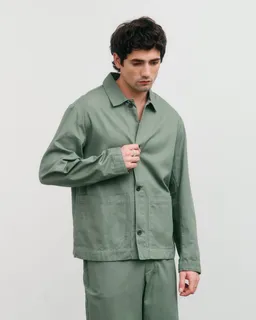 Rotholz Rotholz Herren vegan Jacke Workwear Leaf Green – Produktbild 1 von 1