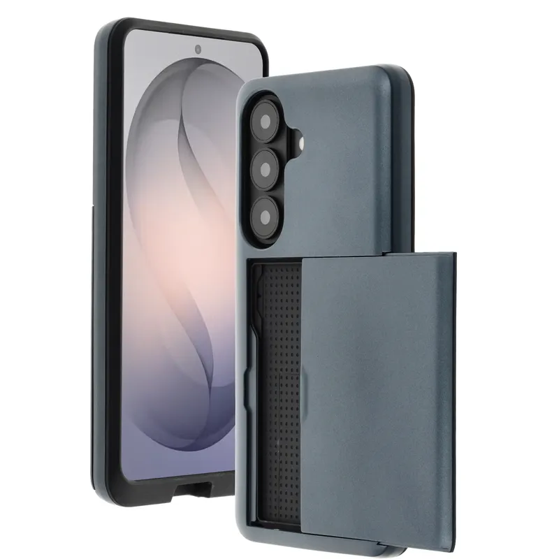 imoshion imoshion Backcover mit Kartenfach für das Samsung Galaxy S26, Dunkelblau, – Produktbild 1 von 1