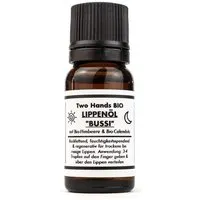 Two Hands BIO Two Hands BIO Lippenöl „Bussi“ mit Bio-Himbeere & Bio-Calendula - Bio Vegan – Produktbild 1 von 1