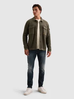 PME Legend PME Legend Mixed Textures Cardigan Beluga - Größe M – Produktbild 1 von 1