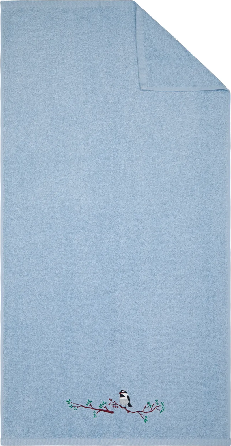 wäschepur Handtuch hellblau, Hellblau, – Produktbild 3 von 3