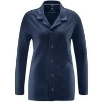 HempAge HempAge Unisex Hanf Pyjamahemd, Blau (navy), – Produktbild 1 von 1