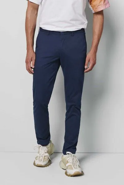 M 5 BY MEYER M 5 BY MEYER CASUAL BIO-BAUMWOLLCHINO, Blau (marine), – Produktbild 3 von 5