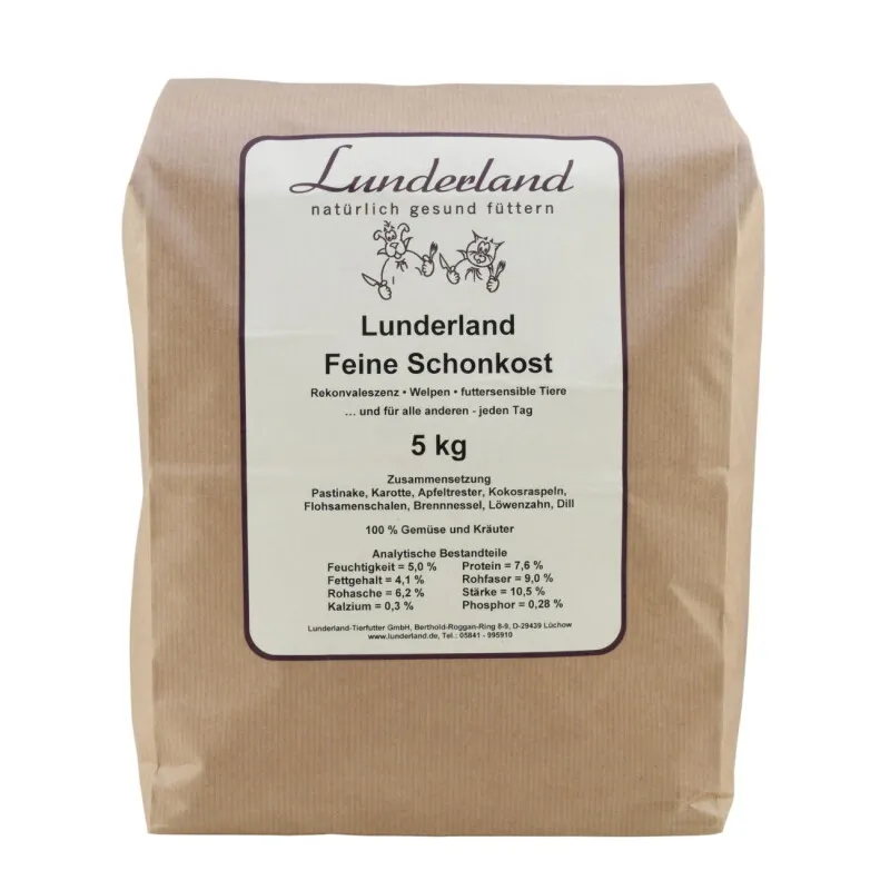 Lunderland Lunderland Feine Schonkost 5 kg – Produktbild 2 von 2