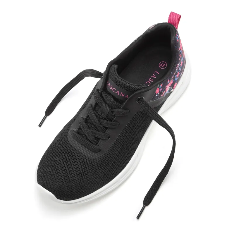 Lascana Sneaker schwarz, Schwarz, – Produktbild 2 von 3