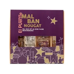 El Puente El Puente Weihnachtlicher Malban-Nougat - Liban. Confiserie | Fair Trade – Produktbild 1 von 1
