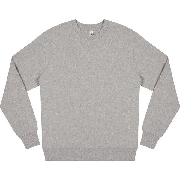 Earth Positive Earth Positive Unisex Sweatshirt Bio Baumwolle, Grau melange, – Produktbild 1 von 2
