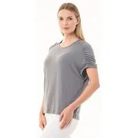 ORGANICATION ORGANICATION T-Shirt aus REPREVE und LENZING ECOVERO, Silber(shadow), – Produktbild 1 von 1