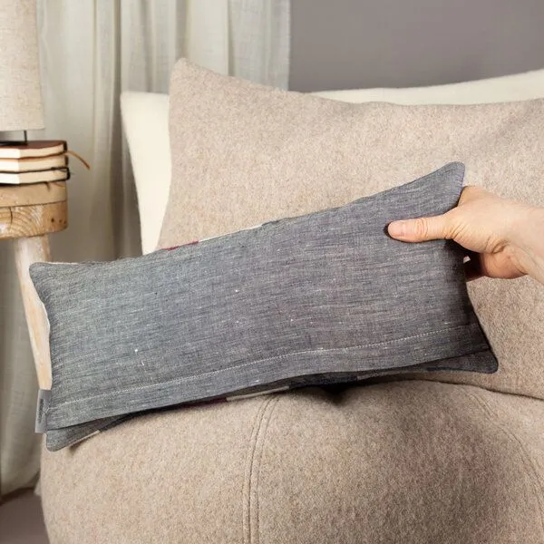 nahtur-design nahtur-design Rückenkissen mit Wollefüllung | Rückenstützkissen, No_20 (bunt), – Produktbild 3 von 4