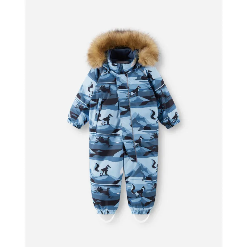 REIMA Skianzug, Baby Reima Lappi, Blau, – Produktbild 1 von 1