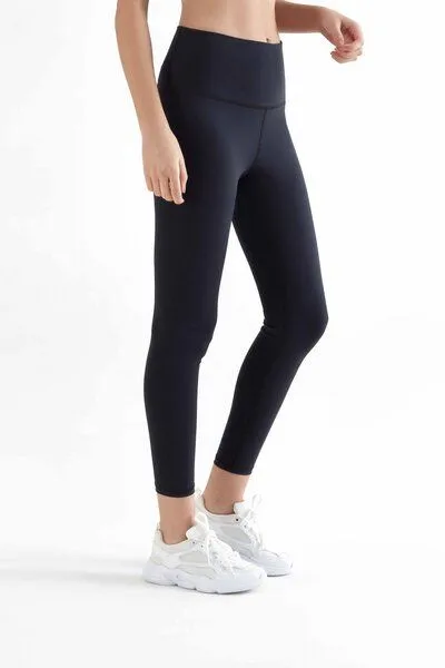 True North TRUE NORTH Bio-Damen-Yoga-7/8-Leggings, schwarz, Gr. L – Produktbild 3 von 5