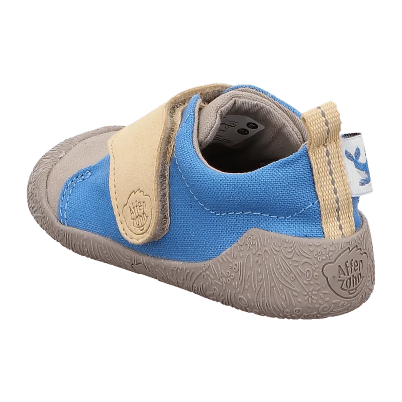 Affenzahn Affenzahn Lauflerner Baumwolle Smally Robbe 24, Blau, – Produktbild 4 von 8