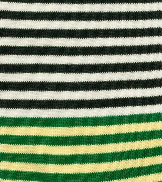 DillySocks DillySocks Kurze Socken Fine Line Green aus Biobaumwoll-Mix, Grün, – Produktbild 2 von 3