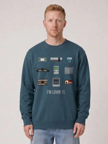 watapparel watapparel Sweatshirt Unisex Videogames, Stargazer, – Produktbild 2 von 2