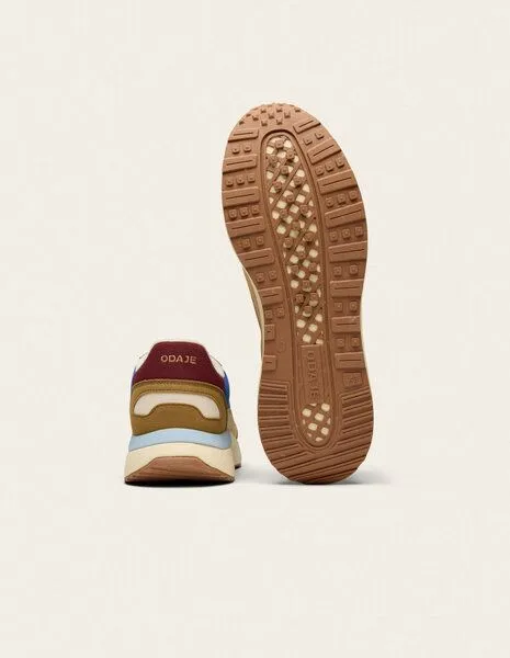 Odaje Odaje Sneaker Anael, Brown/blue/burgundy, – Produktbild 5 von 6