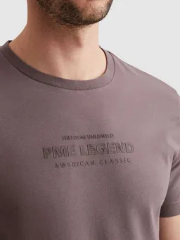 PME Legend PME Legend T-Shirt Logo Moonscape Lila - Größe XXL – Produktbild 1 von 1