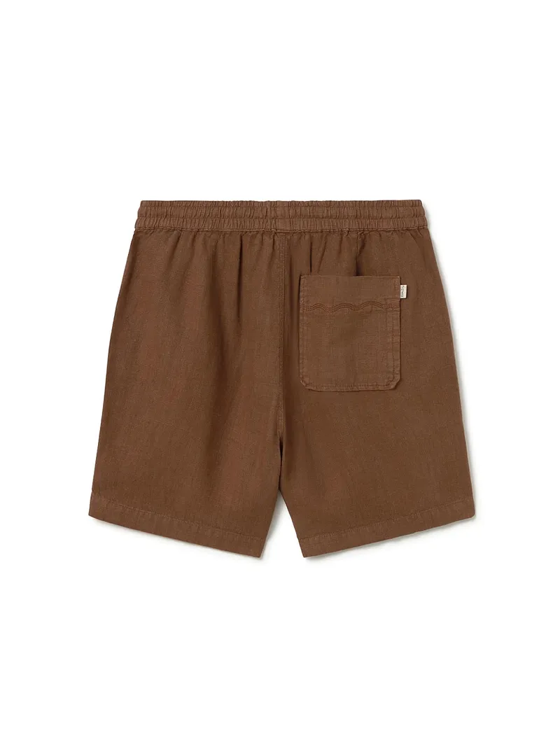 TWOTHIRDS TWOTHIRDS Herren vegan Shorts Kawailoa Mocha Braun, Braun, – Produktbild 1 von 2