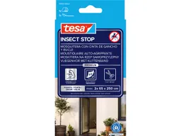 Tesa tesa Fliegengitter "Premium" für Türe 2 x 65 x 250 cm, anthrazit – Produktbild 1 von 1