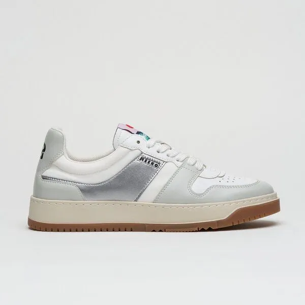 MEEKO MEEKO Nachhaltige, vegane und recycelte sneaker - Kiboko, Silber, – Produktbild 3 von 4