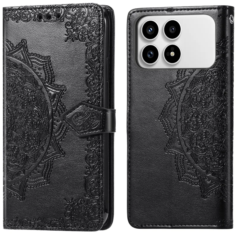 imoshion imoshion Mandala Klapphülle für das Xiaomi Poco F8 Pro, Schwarz, – Produktbild 1 von 1