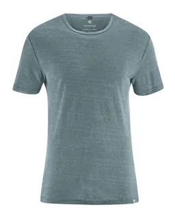 HempAge Hempage Herren vegan T-Shirt, Regular Fit Titanium – Produktbild 1 von 1