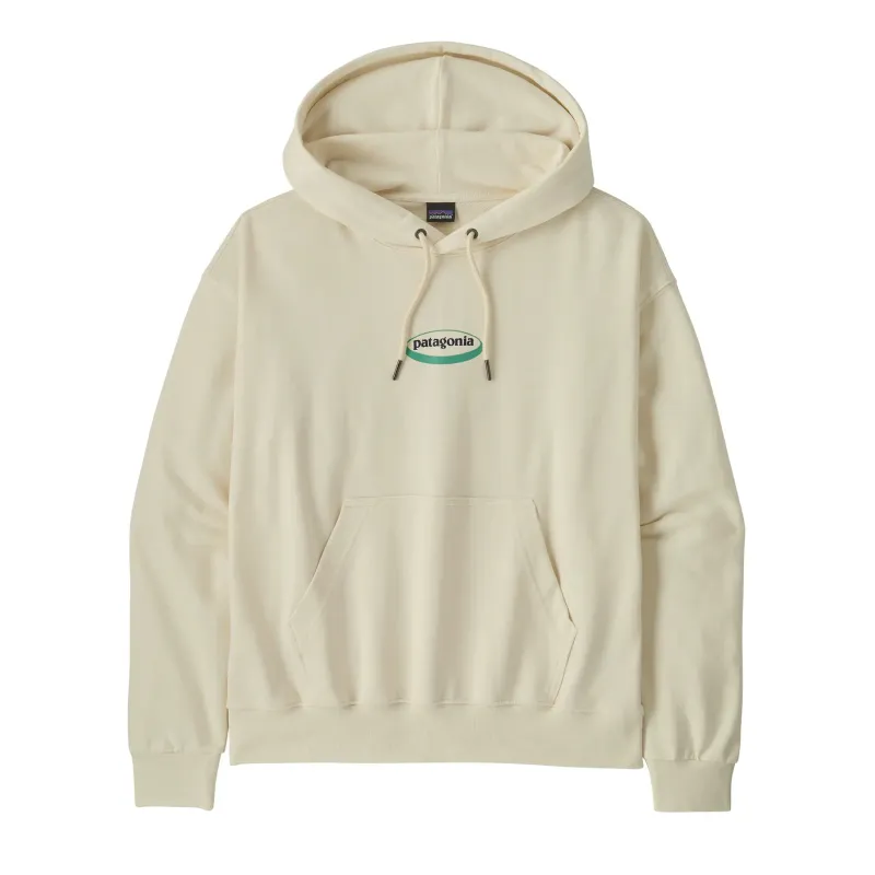 Patagonia Hoodie Damen Patagonia 95 Oval Logo Daily, Blanc, – Produktbild 1 von 1