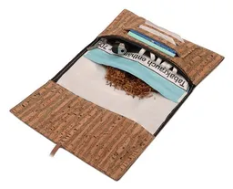 Simaru Simaru Tabaktasche 35g "BRAGA" aus Kork mit Band – Produktbild 1 von 1