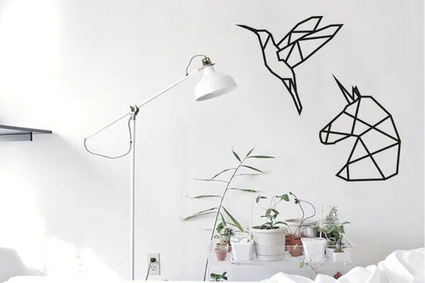 BeWooden BeWooden Wanddekoration aus Holz - Kolibri Silhouette – Produktbild 2 von 2