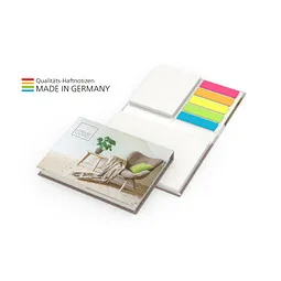 geiger notes geiger notes Geiger-Notes Brüssel White Haftnotizen Recycling-Haftpapier, inkl. Druck auf Einband, Haftnotizen unbedruckt, Bunt, – Produktbild 1 von 1