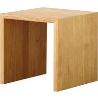 Hocker "cubus" B 42 x T 42 x H 42 cm, Eiche geölt – Produktbild 1 von 1