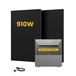Anker Anker SOLIX Solarbank 3 E2700 Pro, mit 2 x 455W Bifaziale Solarmodule, by Powerness - 5.4kWh / ohne Zubehör / Selbstabholung – Produktbild 1 von 1