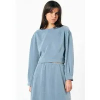 SUITE13LAB SUITE13LAB Damen vegan Bluse Sintra Blaugrau – Produktbild 1 von 1